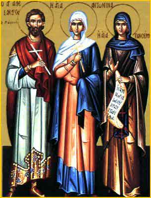 Sfintii mucenici Alexandru si Antonina