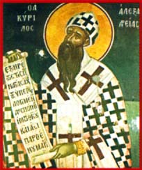 Sf. Chiril patriarhul Alexandriei
