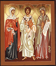 Lazar cu Marta si Maria