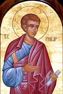 Apostolul Filip, unul din cei 7 diaconi